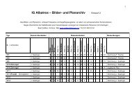 IG Albatros â Bilder- und Planarchiv Entwurf 2