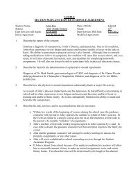 Sample: Section 504 Plan/Chapter 15 Service Agreement - Achieva