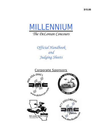 MILLENNIUM - DMC-News The DeLorean Mailing List