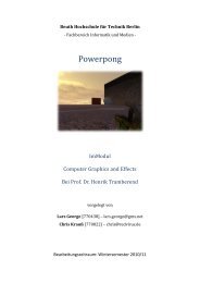 Powerpong - Prof. Dr. Henrik Tramberend - Beuth Hochschule fÃ¼r ...