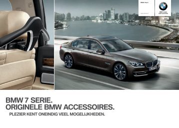 BMW î¨ SERIE. ORIGINELE BMW ACCESSOIRES. - F. Breeman ...