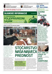 76. meÄunarodni poljoprivredni sajam - Novosadski sajam