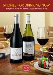 RHONES FOR DRINKING NOW - The Wine Society
