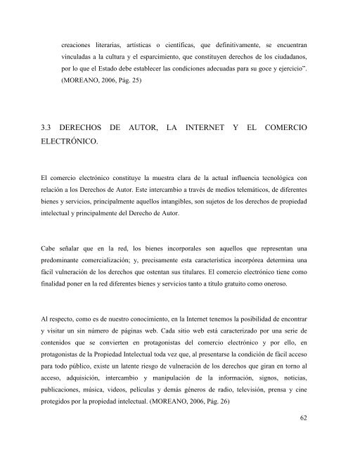 LOS DERECHOS DE AUTOR EN EL ECUADOR Y SU ...