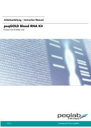 peqGOLD Blood RNA Kit - Peqlab