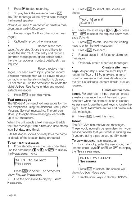 SD-GSM Speech Dialler - Cooper Security