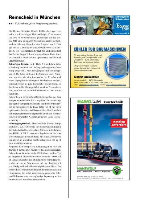 BAUMA 2010 ePaper