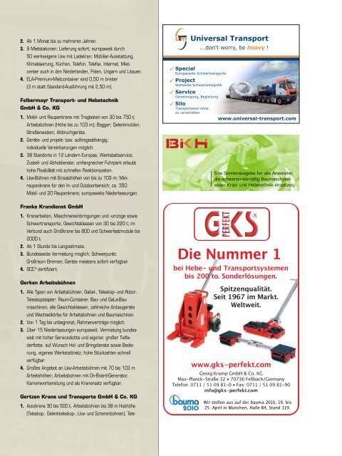 BAUMA 2010 ePaper