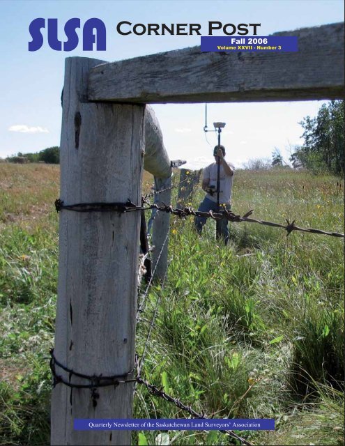 Fall - Saskatchewan Land Surveyors Association