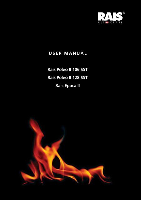 Rais Poleo 2 & Epoca 2 Instruction Manual - Robeys Ltd