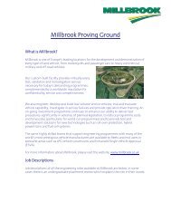 Millbrook Proving Ground