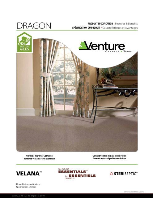 DRAGON - Venture Carpets, Inc