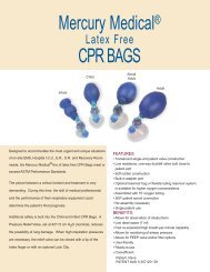 CPR Hand Resuscitators Product Brochure