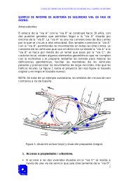 EJEMPLO DE INFORME DE AUDITORÃA DE SEGURIDAD VIAL EN ...