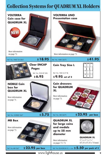 ACCESSORIES FOR NUMISMATISTS