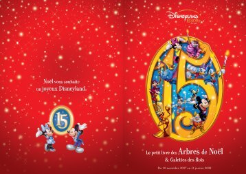 Brochure Arbre de NoÃ«l - DisneylandÂ® Paris