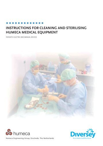 Instructions for cleaning and sterilization of Humeca medical ...