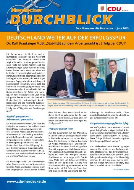 DURCHBLICK - CDU-Stadtverband Herdecke