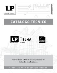 CATáLOGO TéCNICO - LP Brasil