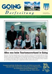 Dorfzeitung Dezember 2002 - Going am wilden Kaiser