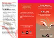 Firecare: Family Support - Queensland Fire and Rescue Service