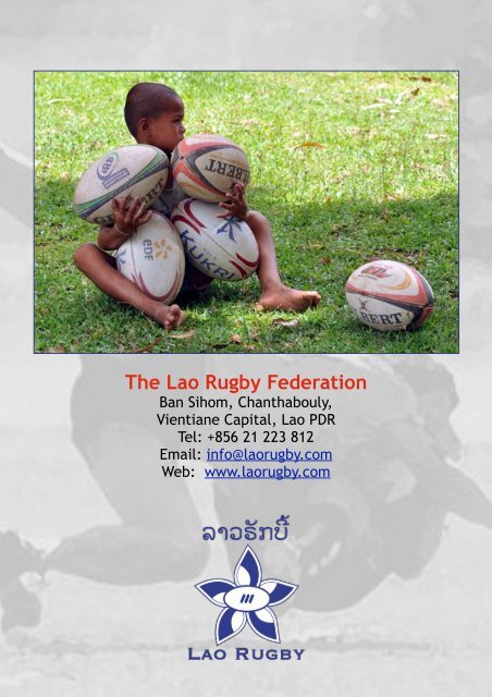 Luang Prabang Sponsorship Opportunities - Lao Rugby Federation