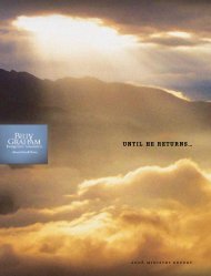 2008 [1.7 MB] - Billy Graham Evangelistic Association