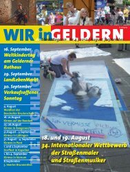 dasStadtMagazin Nr.4 | 2012 | August |September - WIR in Geldern