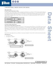 Conventional Smoke Detector Bases P.1.20.01-3 - ORR Protection