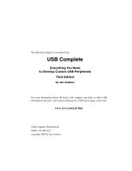 USB Complete - Jan Axelson's Lakeview Research