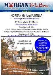 MORGAN Heritage FLOTILLA - Morgan, South Australia