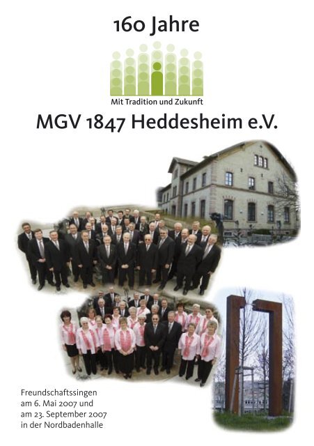Festschrift MGV.indd - beim MGV 1847 Heddesheim eV
