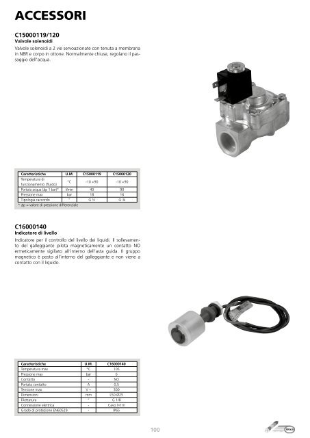 TEXA Pavarini Components Catalogo Completo 2012 - ITA