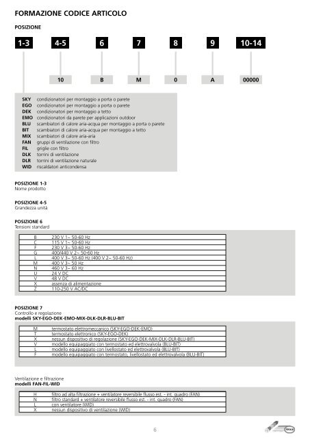 TEXA Pavarini Components Catalogo Completo 2012 - ITA