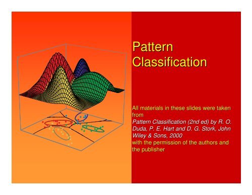 Pattern Classification