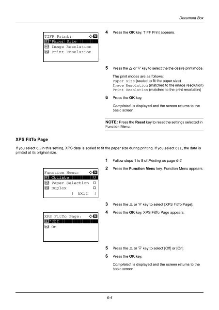 user manual - Utax