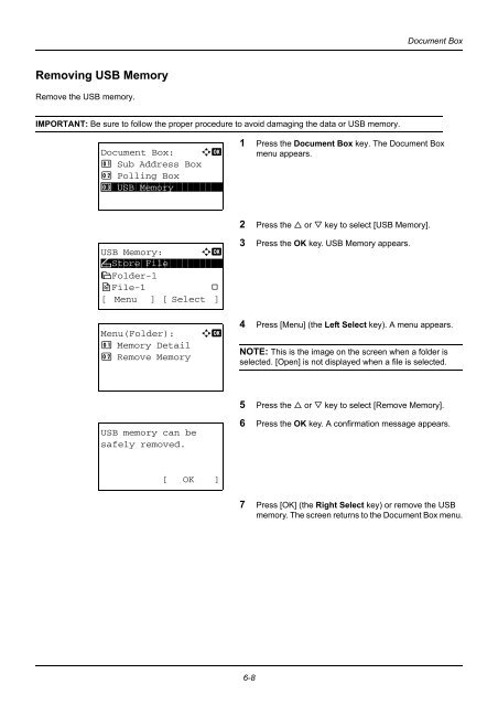 user manual - Utax