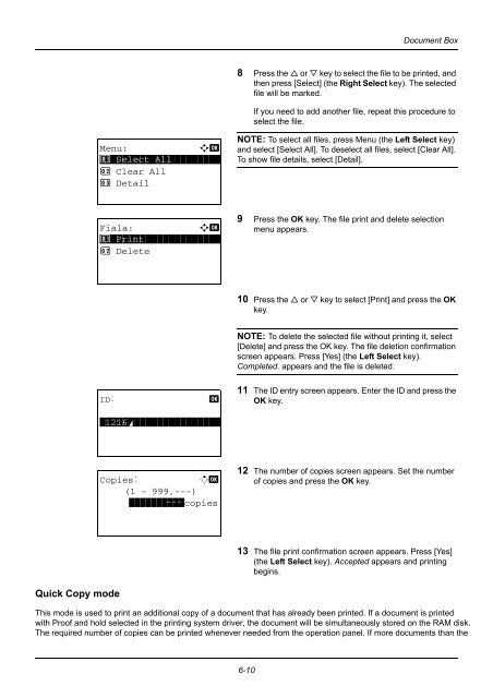 user manual - Utax