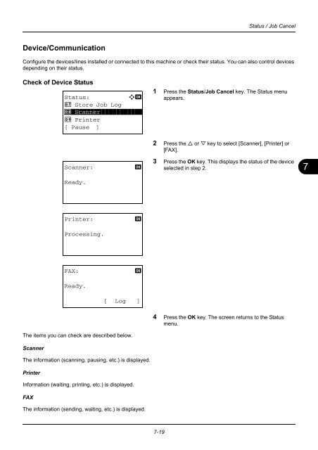 user manual - Utax