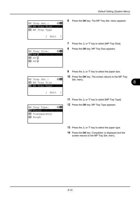 user manual - Utax