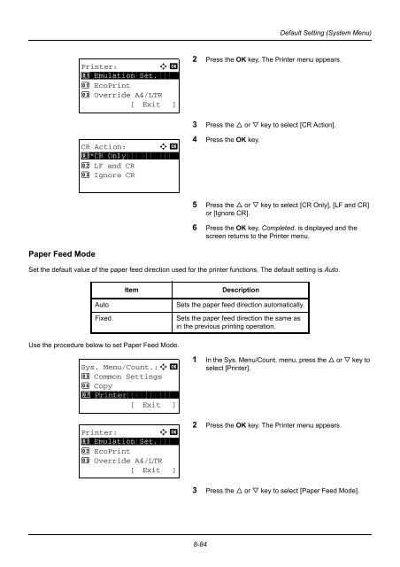 user manual - Utax