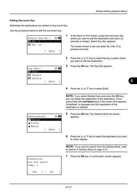 user manual - Utax