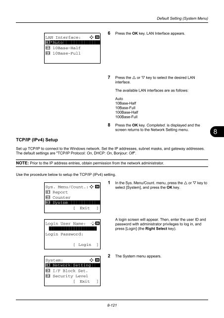 user manual - Utax