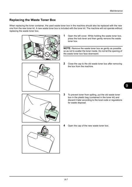 user manual - Utax