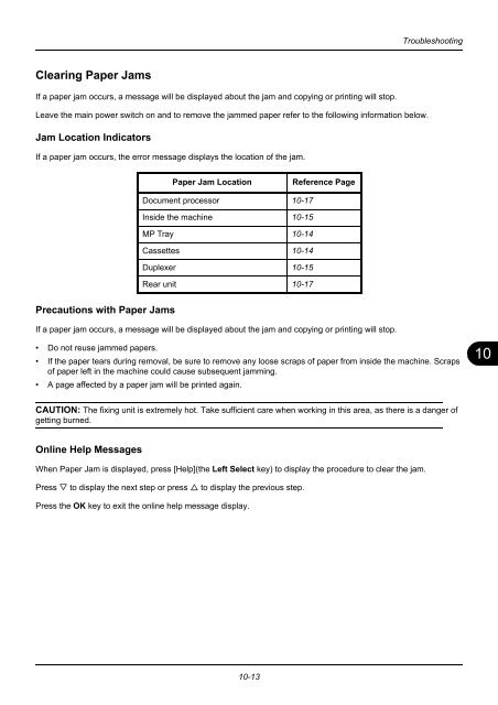 user manual - Utax