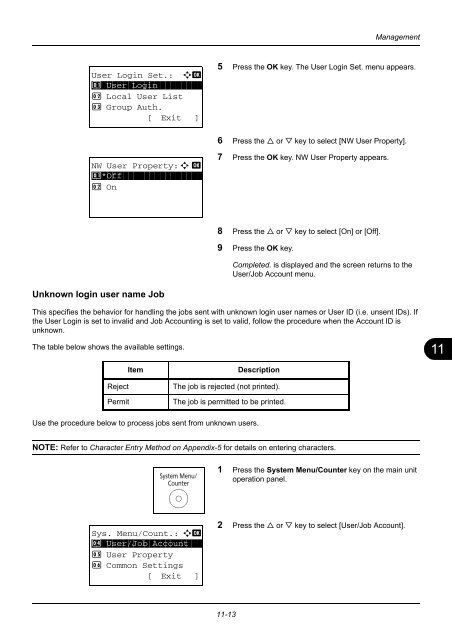 user manual - Utax