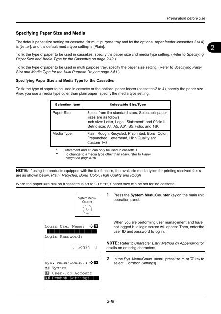 user manual - Utax