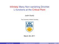 Non-vanishing Properties of L-functions at the Critical Point