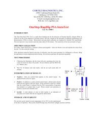 OneStep RapiDip PSA InstaTest - Diagnostic Automation : Cortez ...