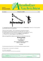 Nachrichten-14 2009.qxd:Ausgabe_2_2009 - Altenholzer.de